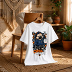 Chill Is The Plan Funny Pug Streetwear Lazy Dog Graffiti