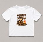 Evolution Was A Mistake Funny Caveman Pug Primitive Dog Humor