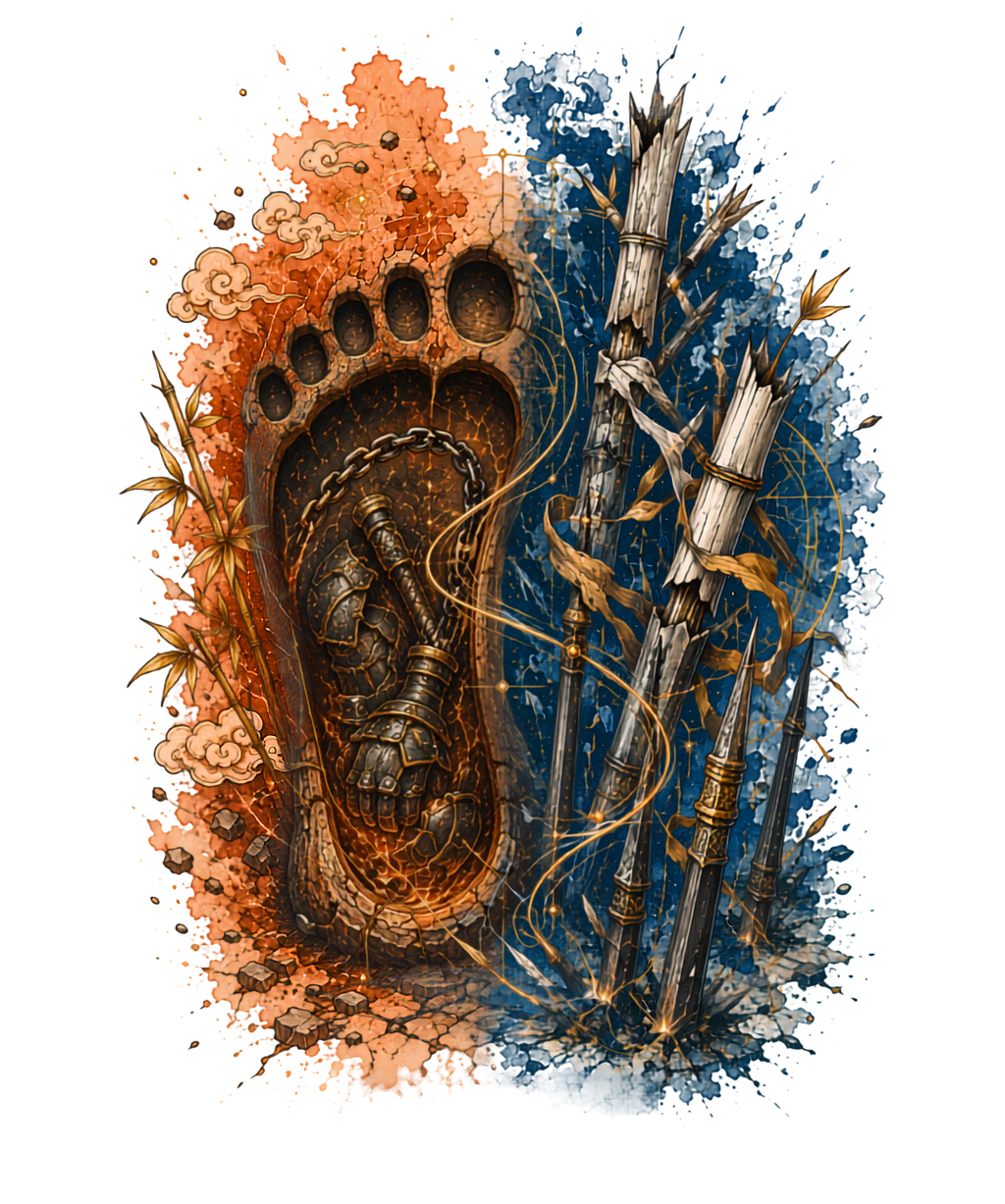 Giant Footprint Legend