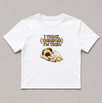 I Think Therefore I'm Tired Funny Philosopher Pug Greek Toga Nap Humor