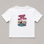 Snooze Until Next Year Funny Pug Alarm Clock Morning Sleepy Dog Humor