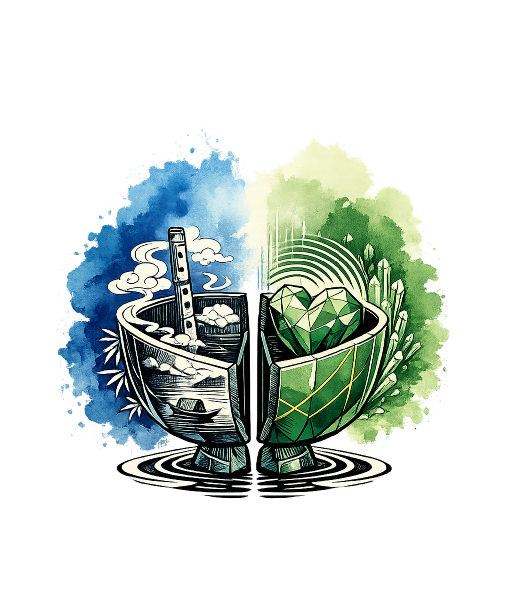 Jade Heart Teacup