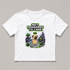 Not Programmed To Care Funny NPC Gamer Pug 8-Bit Pixel Dog Humor
