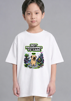 Not Programmed To Care Funny NPC Gamer Pug 8-Bit Pixel Dog Humor