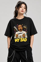 Sorry My Bad Miss Universe Host Funny Meme Graphic