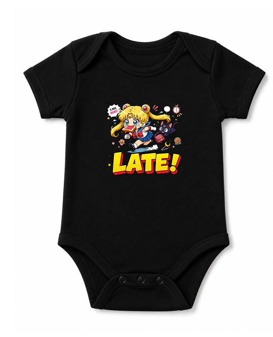 Late For School Magical Girl Toast Sprint Chibi Anime Streetwear