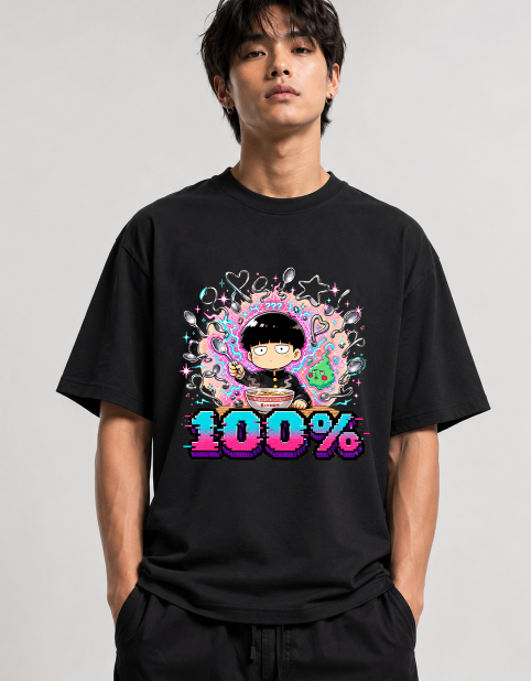 Mob 100% Esper Ramen Spoon Bending Chibi Anime