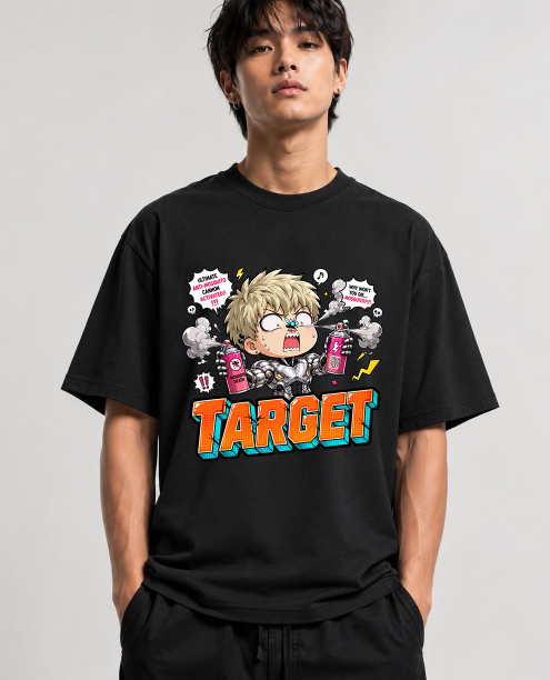 Cyborg Genos Mosquito Target Funny Chibi Anime