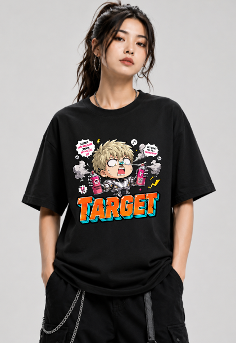 Cyborg Genos Mosquito Target Funny Chibi Anime