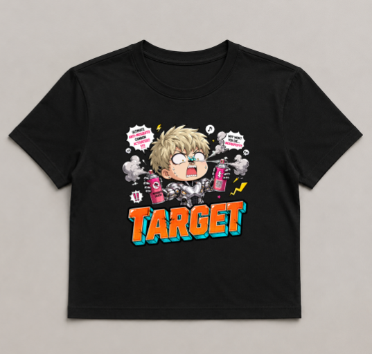 Cyborg Genos Mosquito Target Funny Chibi Anime