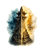 Mystic Pagoda Pillar