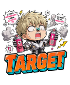 Cyborg Genos Mosquito Target Funny Chibi Anime