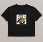 Survival Kit Introvert Lazy Pug Funny Dog Meme Streetwear