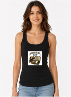 Survival Kit Introvert Lazy Pug Funny Dog Meme Streetwear