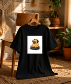 Lazy Pug Riding Vacuum Robot Headphone Funny Dog Meme