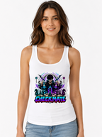 Shadow Monarch Soloist Checkmate Blue Purple Chess Anime Art