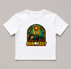 Sun Rest Sleeping Demon Slayer Stained Glass Anime Streetwear