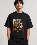 Plastic Chair CEO Lazy Pug Funny Office Burnout Streetwear