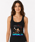 Caffeine 1% Low Battery Captain Pixel Art Anime Streetwear