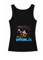 Caffeine 1% Low Battery Captain Pixel Art Anime Streetwear