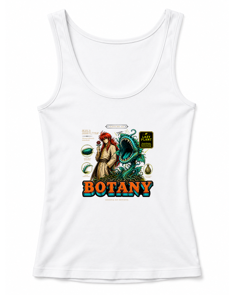 Botany Demon Fox Kurama Lazy Carnivorous Plant Vintage Anime Art