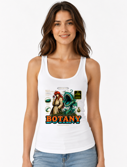 Botany Demon Fox Kurama Lazy Carnivorous Plant Vintage Anime Art