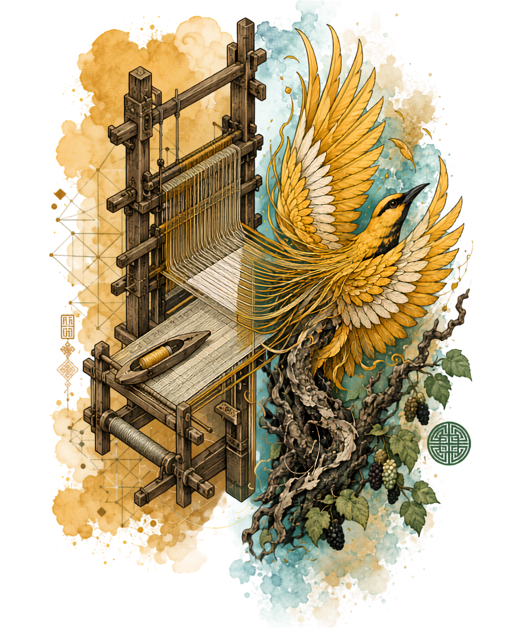 Golden Weaver Bird