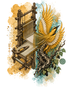 Golden Weaver Bird