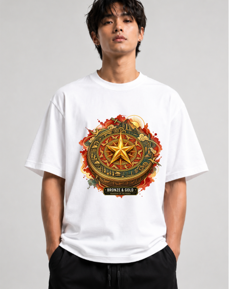 Bronze Gold Drum