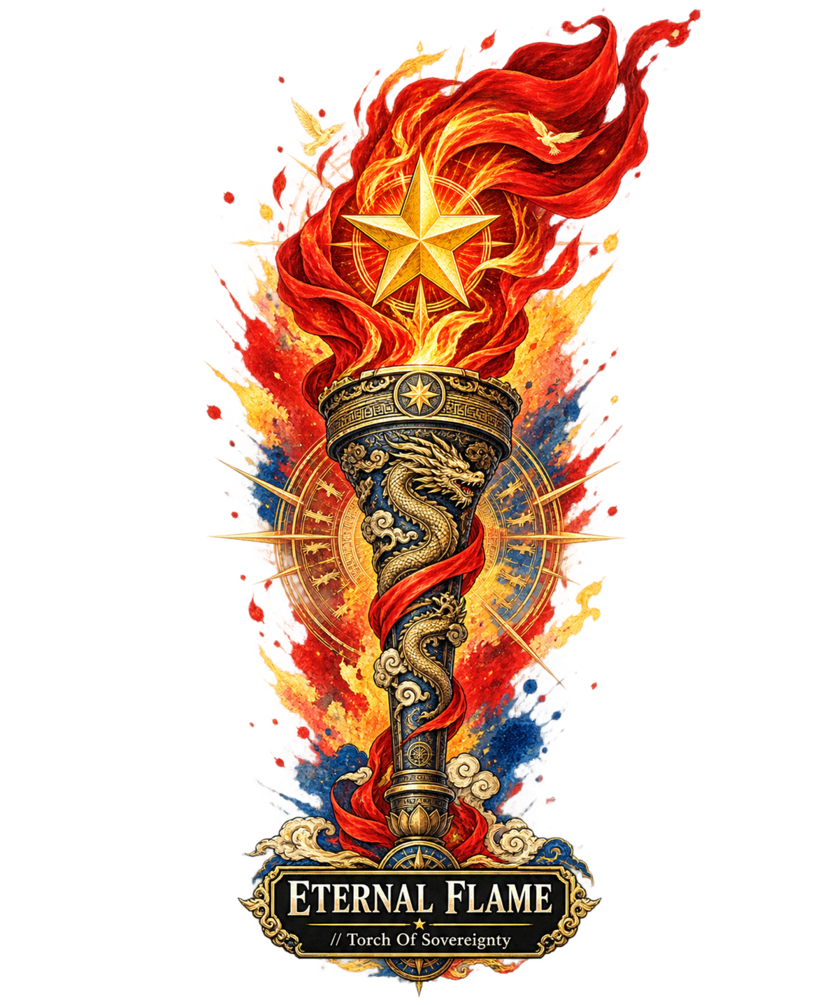 Eternal Flame Torch