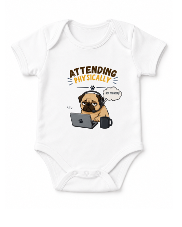 Meeting Mode You Are Muted Good Funny Pug Work From Home Dog