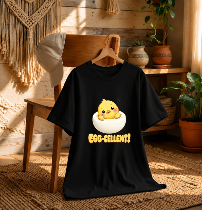 Cute Eggcellent Chick