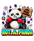 Not A Panda Boxing Sorcerer Corpse Chibi Anime Streetwear