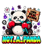 Not A Panda Boxing Sorcerer Corpse Chibi Anime Streetwear
