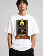 The Empty King Tarot Card Overlord Ainz Skeleton Dark Anime Streetwear