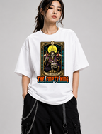 The Empty King Tarot Card Overlord Ainz Skeleton Dark Anime Streetwear