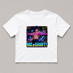 No Shirt Ice Mage Stripping Mode Glitch VHS Anime Streetwear