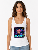 No Shirt Ice Mage Stripping Mode Glitch VHS Anime Streetwear