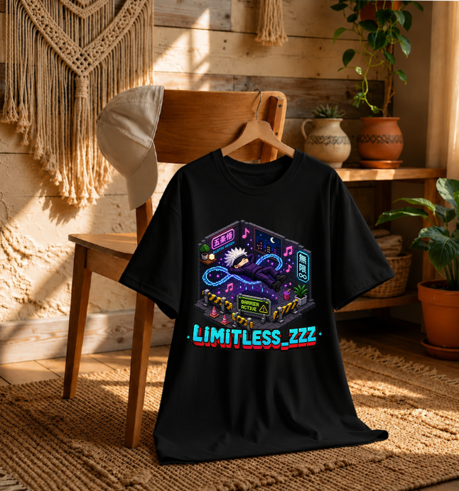 Gojo Limitless Sleep Pixel Art Aesthetic Anime