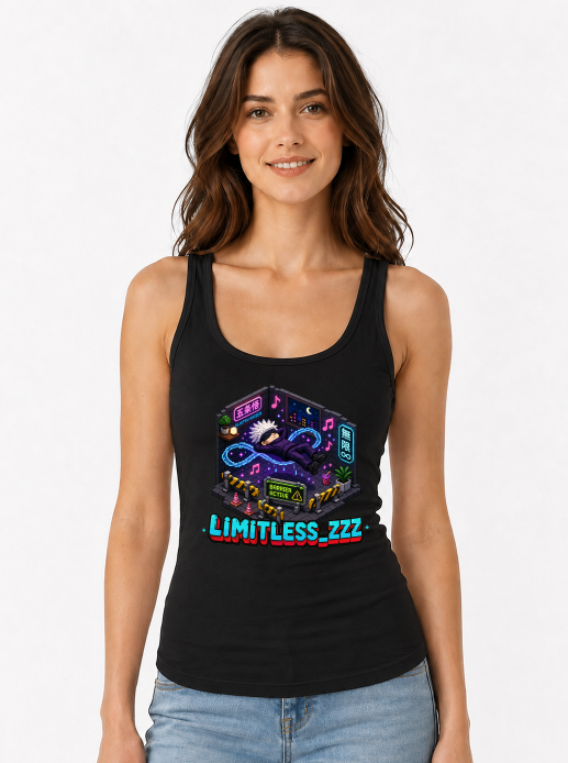 Gojo Limitless Sleep Pixel Art Aesthetic Anime