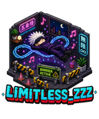 Gojo Limitless Sleep Pixel Art Aesthetic Anime