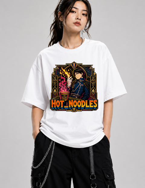 Hot Noodles Flame Alchemist Military Ramen Anime