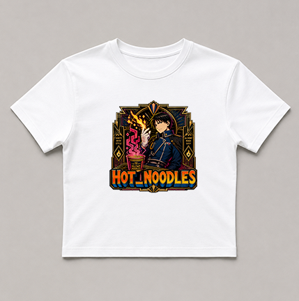 Hot Noodles Flame Alchemist Military Ramen Anime