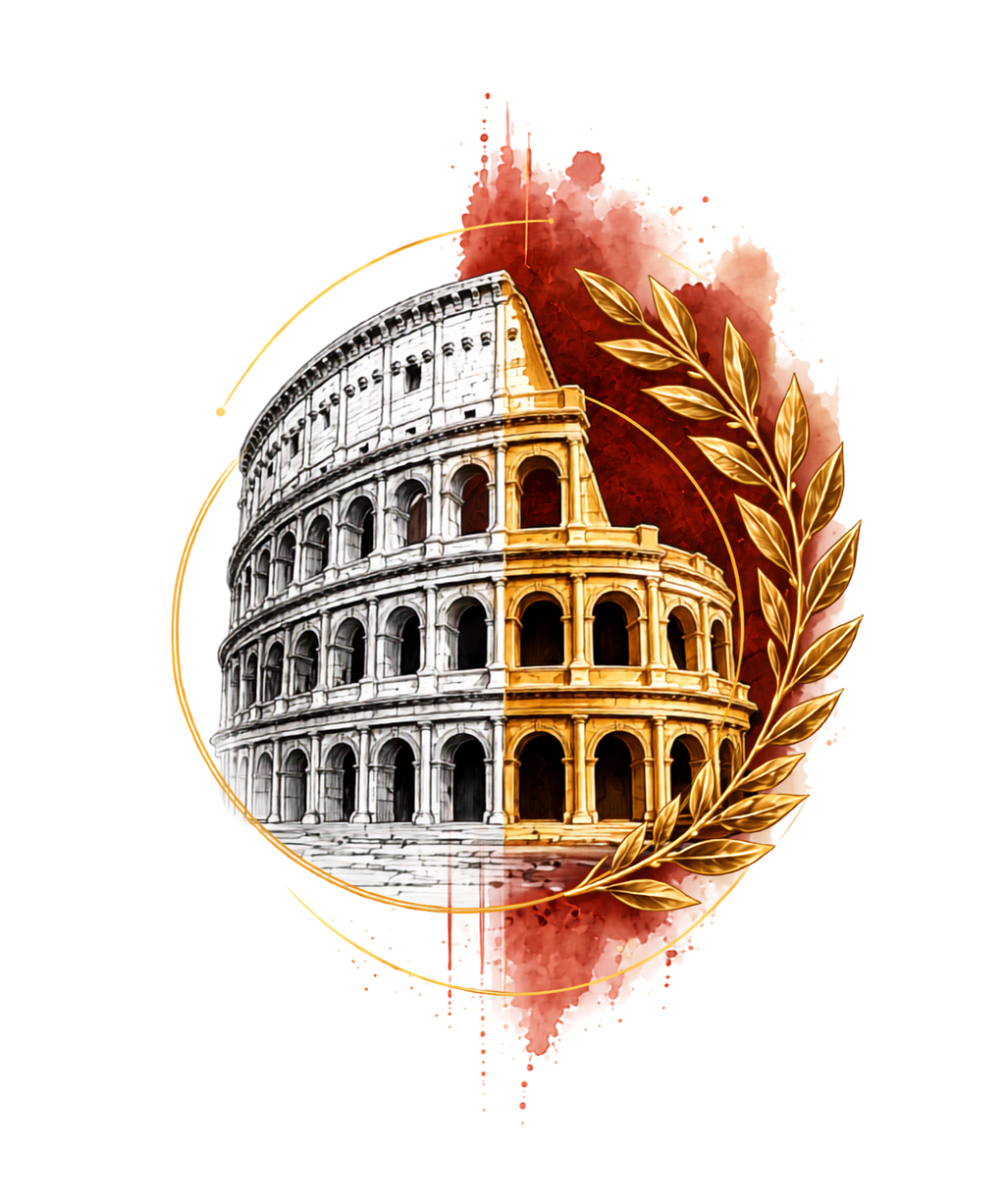 Roman Colosseum Laurel