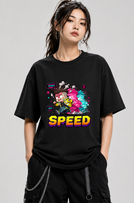 Sandevistan Overheat Speed Chibi Cyberpunk Streetwear