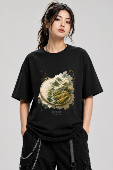 Embroidered Mountain Valley