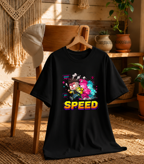 Sandevistan Overheat Speed Chibi Cyberpunk Streetwear