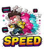 Sandevistan Overheat Speed Chibi Cyberpunk Streetwear