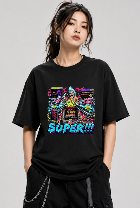 Super Cyborg Franky Retro Dating Profile Vaporwave Anime