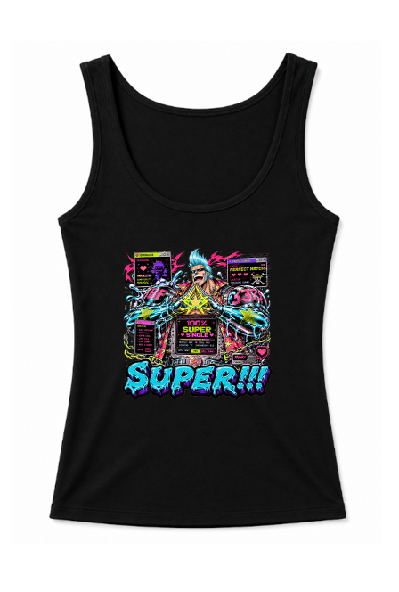 Super Cyborg Franky Retro Dating Profile Vaporwave Anime
